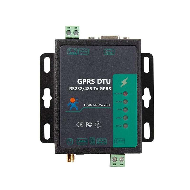 Modem Cellulare Porta Seriale Rs232 Rs485 A Gsm Gprs Dtu Modem Converter Usr-Gprs232-730