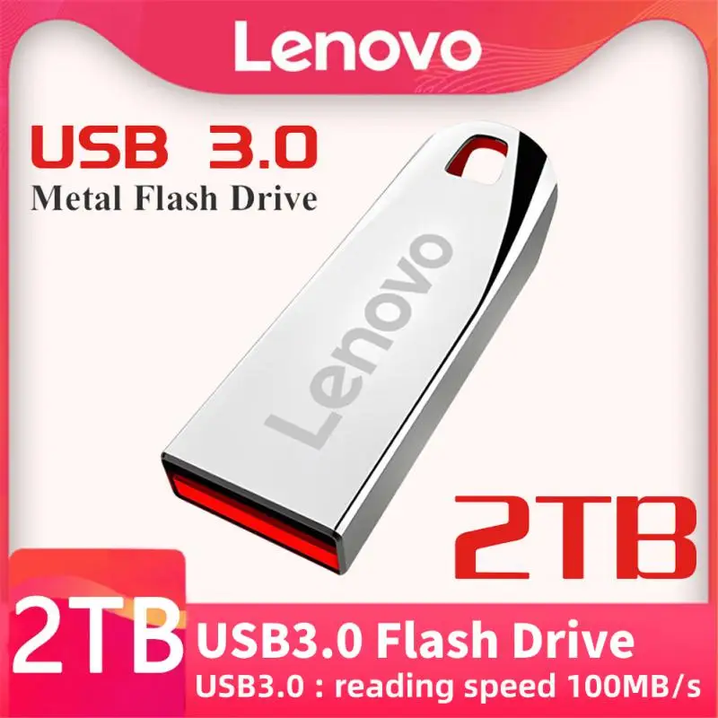 100% Lenovo Full Capacity Usb 3.0 Flash Drive 1Tb Super Tiny Pen Drive 2Tb Usb Stick Memoria Usb Impermeabile Per Tablet/Laptop