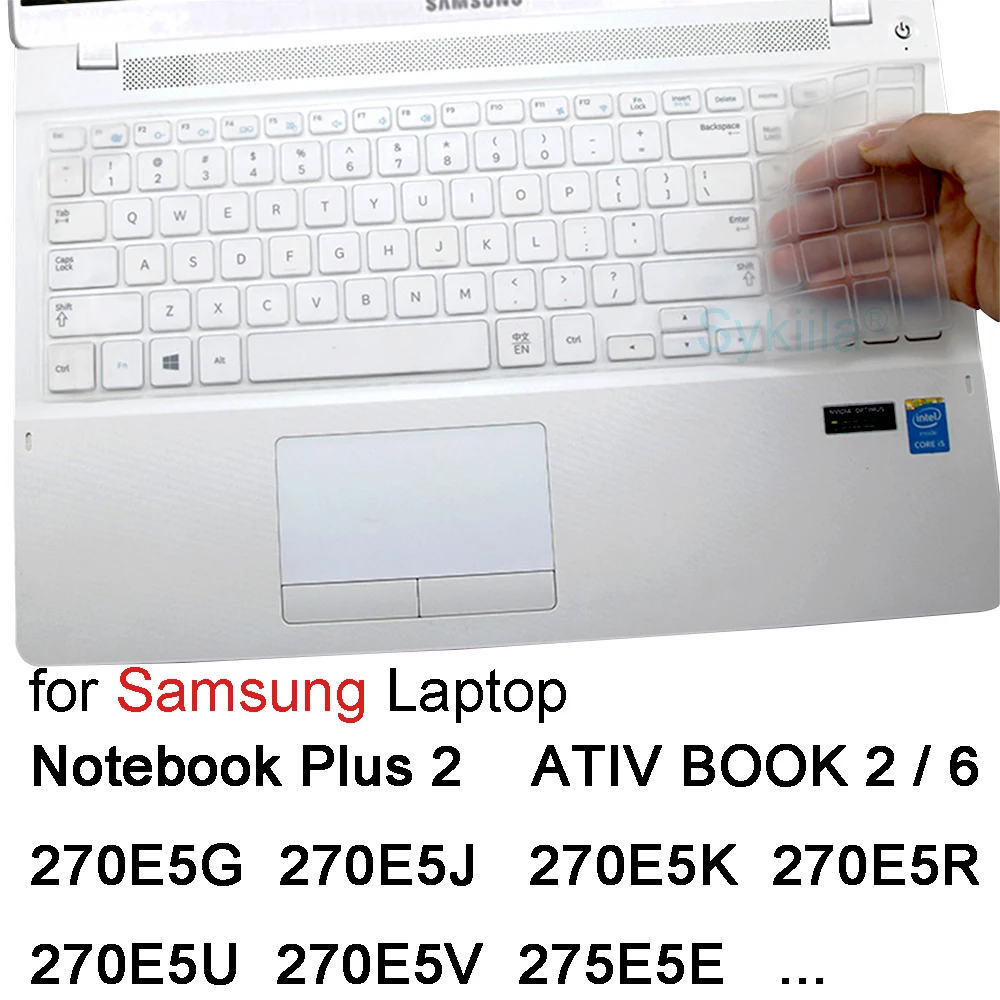 Cover Per Tastiera Per Samsung Notebook Plus 2 Ativ Book 6 270E5G 270 E5J 270 E5K 270 E5R 270 E5U 270 E5V Pellicola Protettiva Per Laptop 15