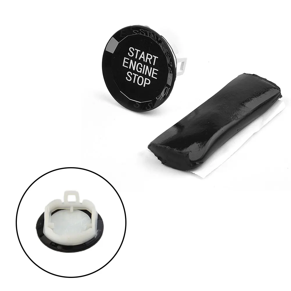 3 Serie Button Cover Decor Accessori Car Crystal G07 G20 Z4 G29 X7 Parts Sostituzione Stop Plastic Trim