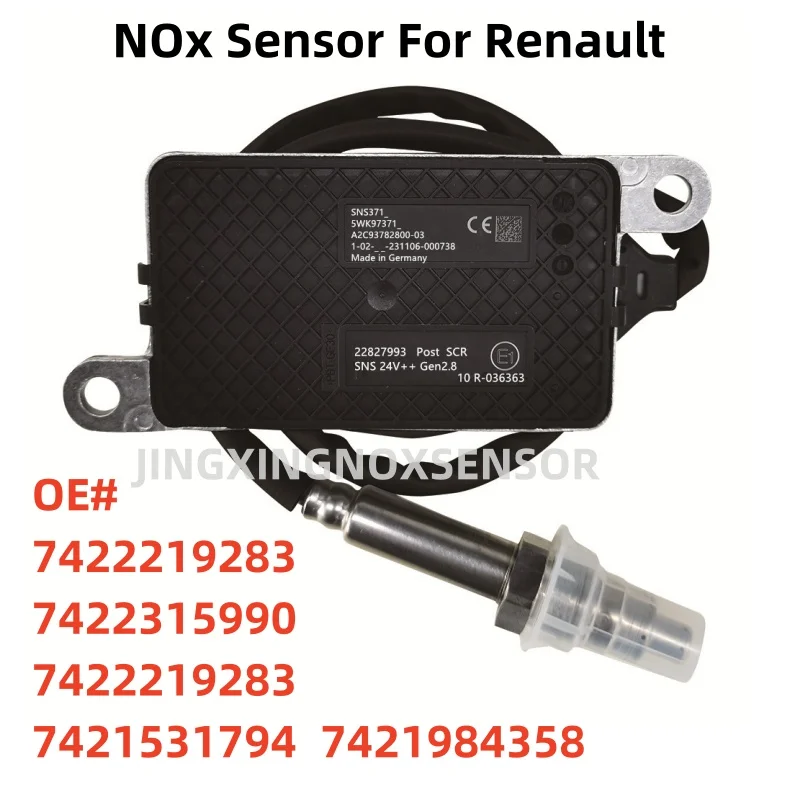 7422827993 7422315990 7422219283 7421984358 7421531794 Sensore Nox Per Renault Premium Kerax Midlum Magnum Per Volvo Fh Fm Fl