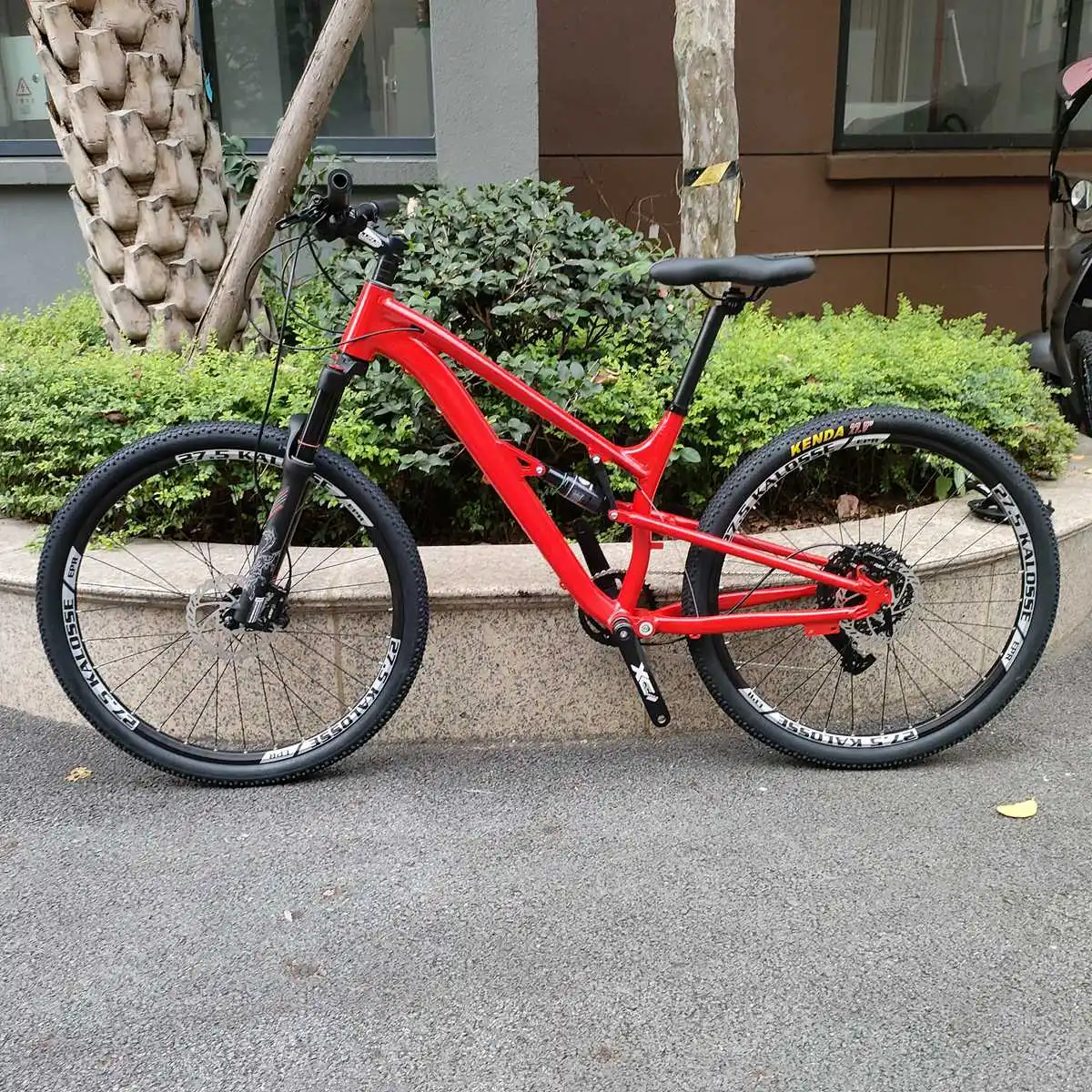 Kalosse 29 Pollici 11 Velocità Adulti Soft Tail Mountain Bike 29/27.5*17 Freni Idraulici Per Mountain Bike