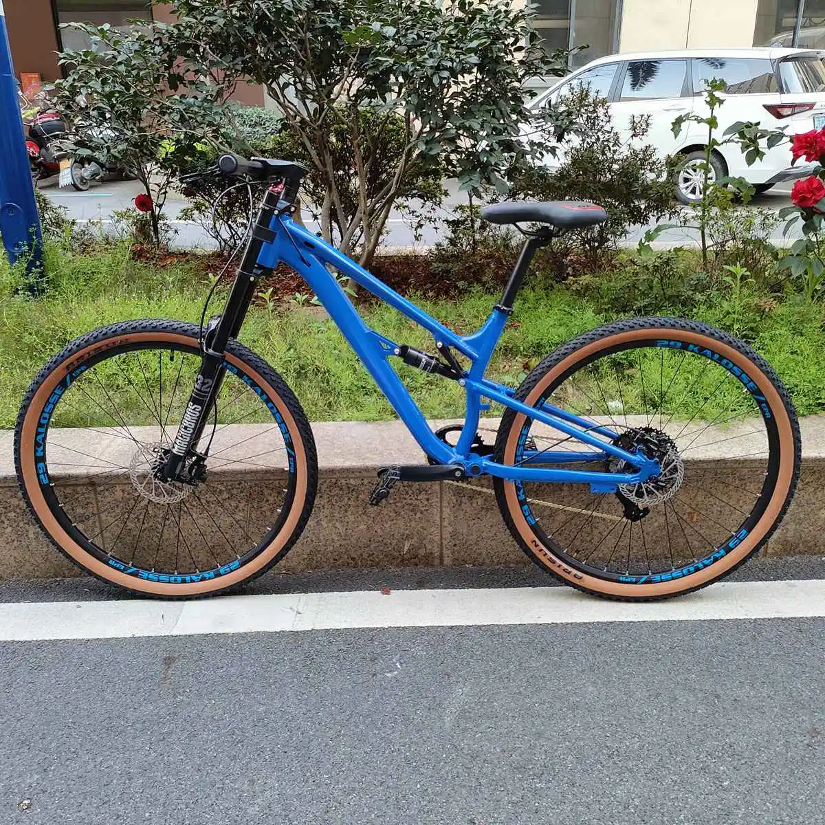 Kalosse Air Fork 29 Pollici Full Suspension 11 Velocità Lega Mountain Bike 29*17 Mountain Bike Freni Idraulici