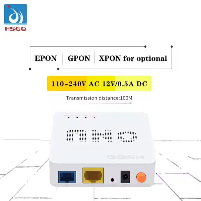 1Ge Gpon Epon Ont Modem Networking Mini Fibra Ftth F460 Usato Xpon Onu, Epon Onu