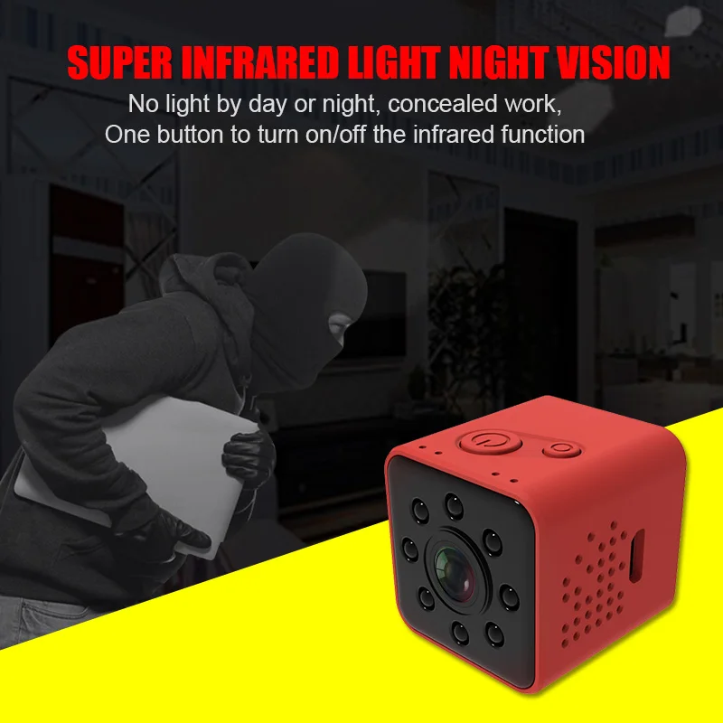 Sq23 Wifi Mini Impermeabile Shell Camera Hd 1080P Ir Visione Notturna Videocamera Videoregistratore Tascabile Sport Bicicletta Ip Web Micro Cam