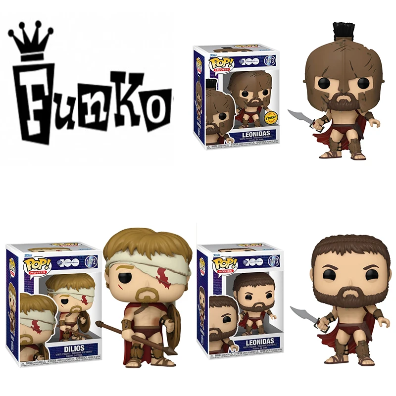 Funko Pop Leonidas 1473 # Dilios 1472 # Leonidas 1473 # Vinyl Action Figure Collection Limited Edition Model Toys For Birthday Gift