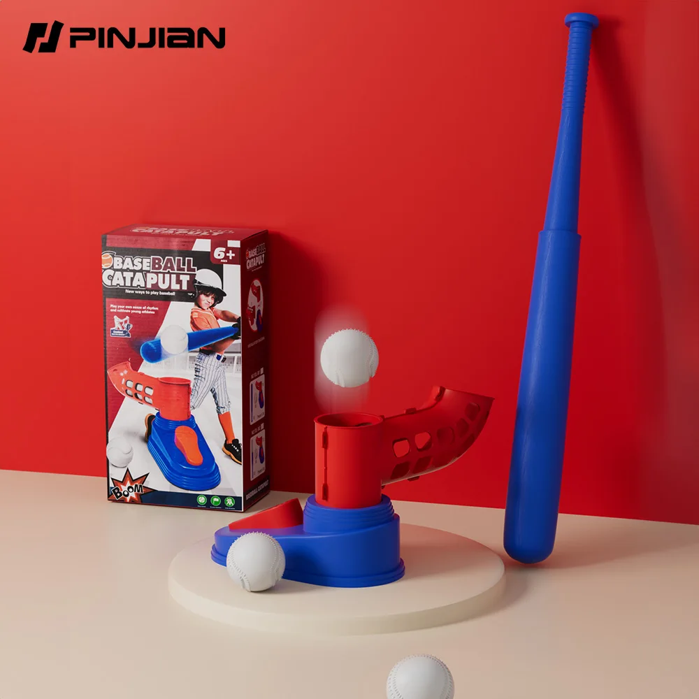 Pinjian Mazza Da Baseball Kids Set Toy Bambini Schiuma Plaything Cricket Sports Toddler Outdoor T Toys Kit Da Gioco Pratica Beach Safe Tee
