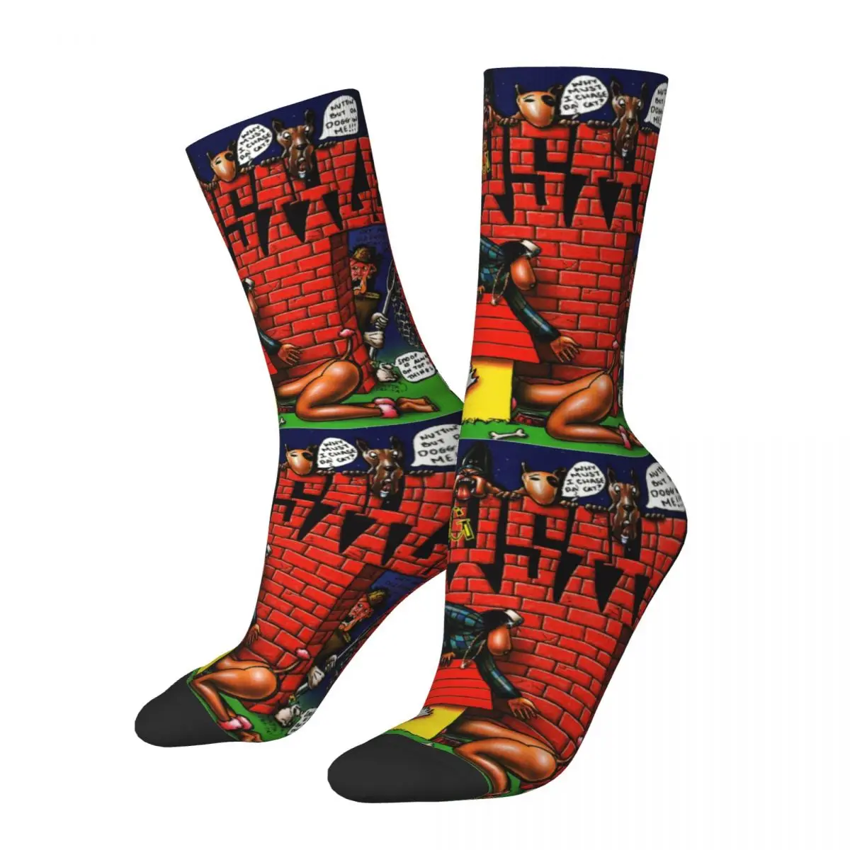 Fashion Snoop Doggy Dogg Doggystyle Death Row Record Calzini Da Basket Calzini Lunghi In Poliestere Per Donna Uomo