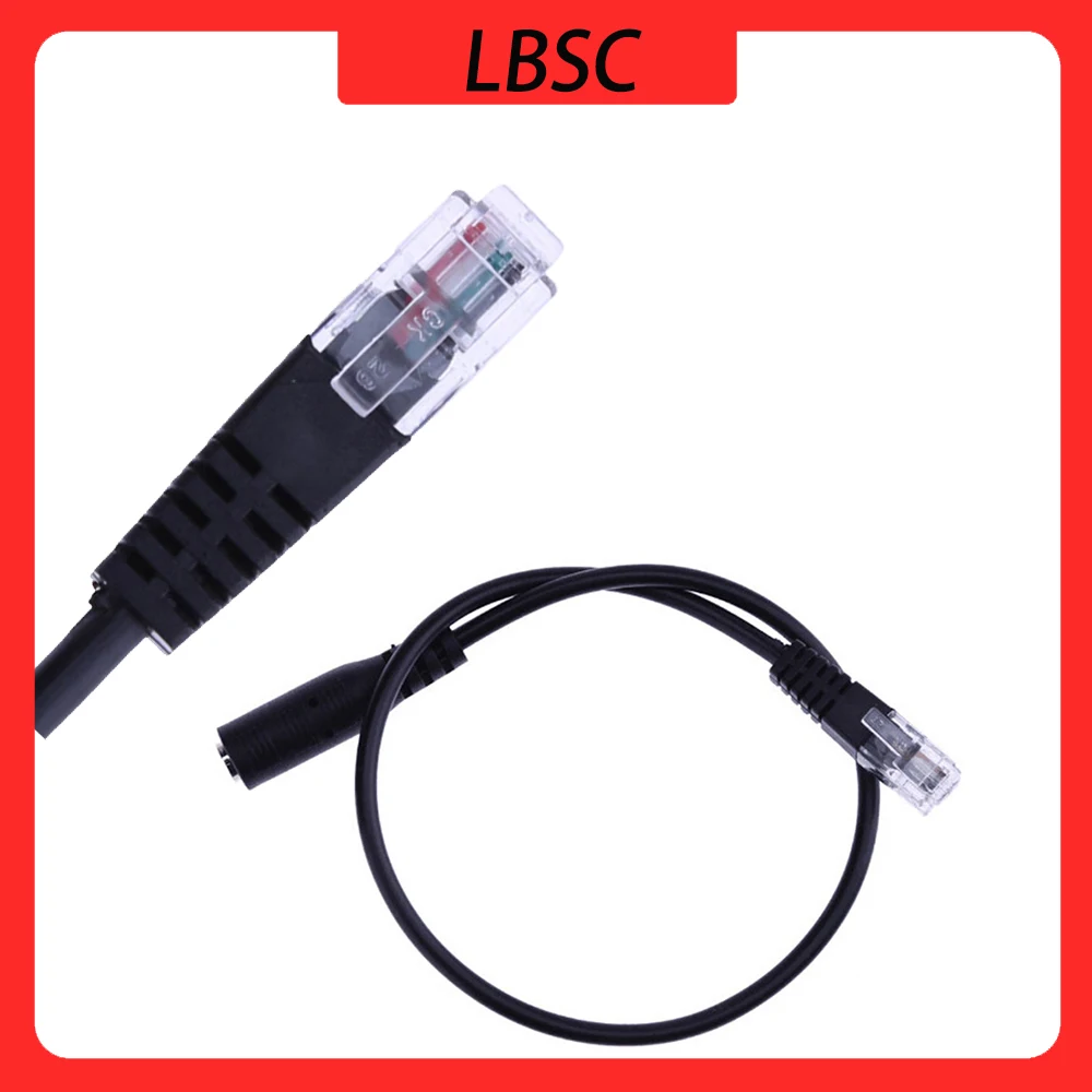 Lbsc Rj9/Rj10 A 3.5Mm Femmina Cavo Adattatore Per Cuffie Stereo Convertitore Di Cavo Telefonico Per Il Iphone Cisco Telefoni Ip 7931G 7940 7941