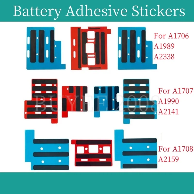 Nuovi Adesivi Adesivi Per Batterie Per Laptop Per Macbook Pro A1706 A1989 A2338 A1707 A1990 A2141 A1708 A2159 Sostituzione Strisce Batteria
