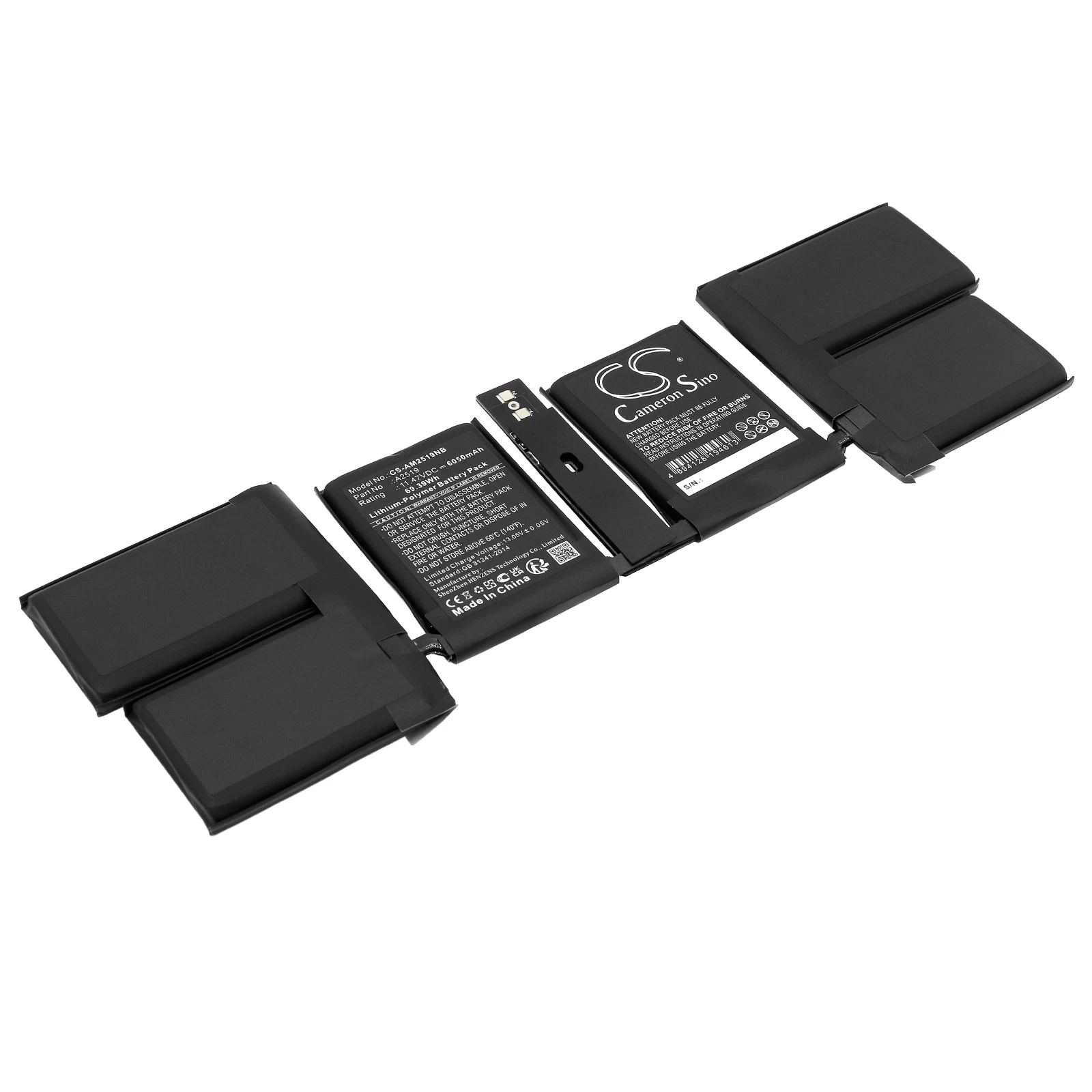 Notebook, Batteria Per Laptop Per Apple Macbook Pro 14 2021 A2442 Emc3650 Mkgr3Ll/A Mkgp3Ll/A Mkgt3Ll/A Muslim/A 080-333-4000 A2519