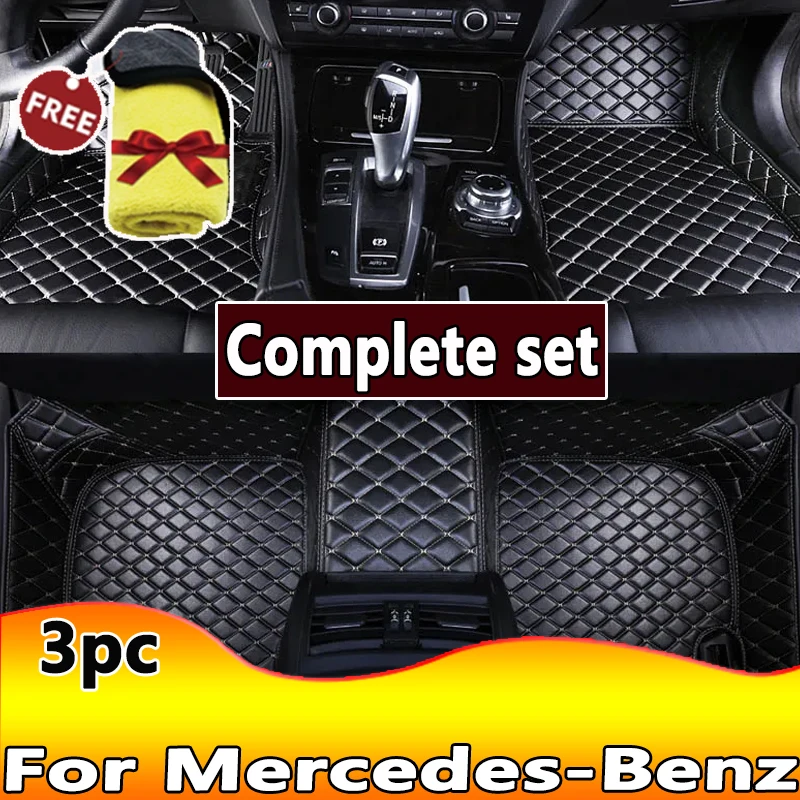 Tappetini Auto Per Mercedes-Benz Gla Classe E Cls Classe A Classe B Classe Cls-Avant Glc Amg Slc Gl Cls Classe B Classe C Accessori Auto