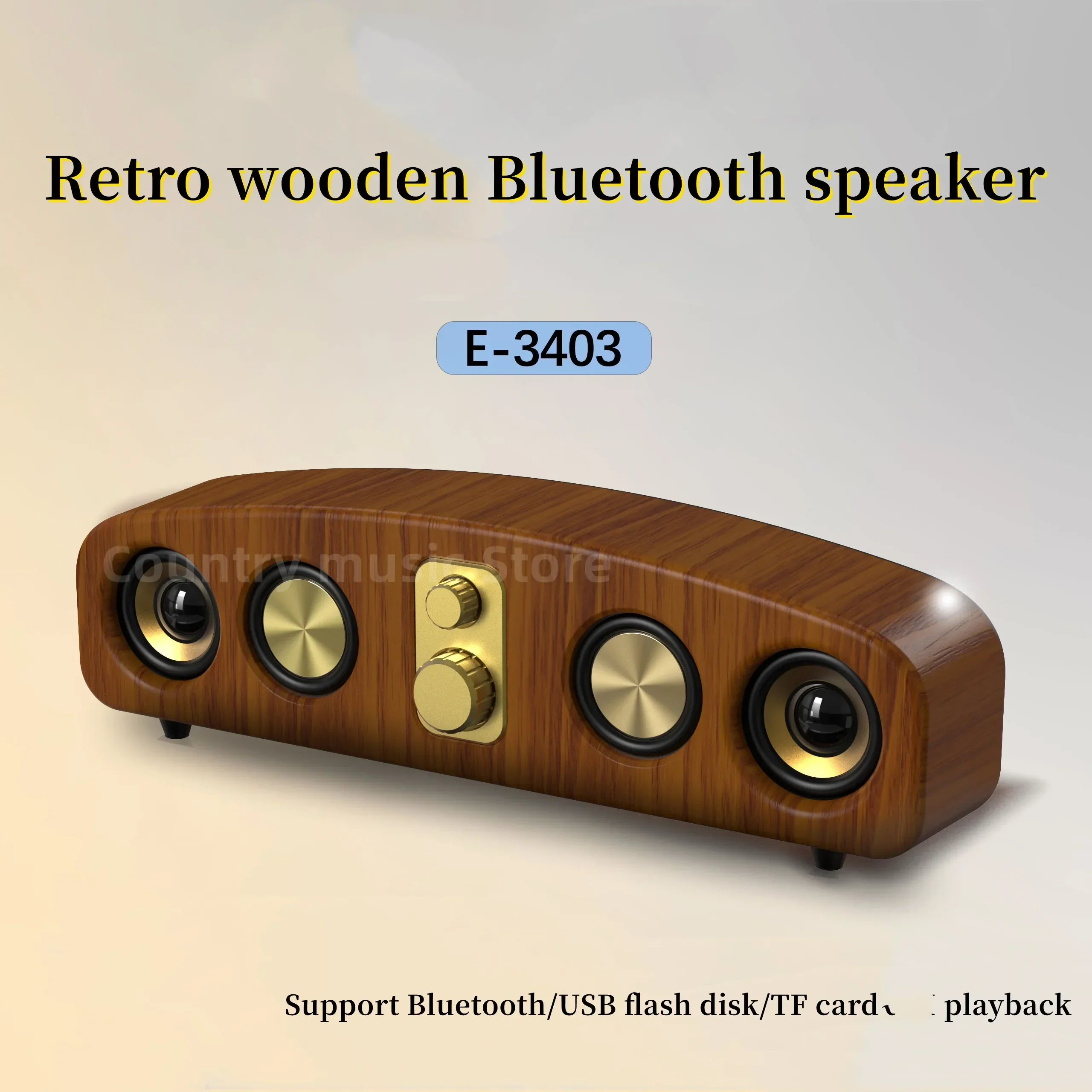 Soundbar Portatile Sounddesktop Game Sound Box Blaster Caixa De Som Retro Wireles Altoparlanti Bluetooth Home Subwoofer Computer