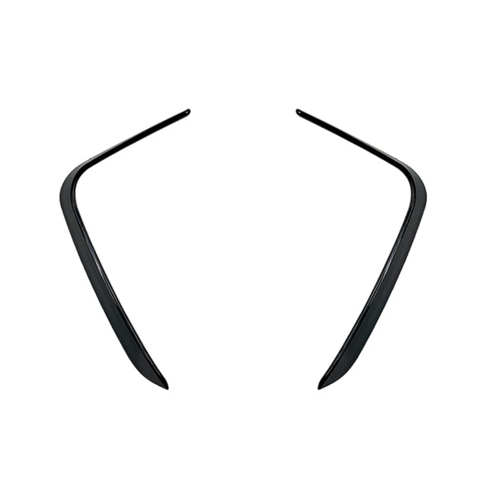 Auto Nero Lucido Paraurti Posteriore Splitter Spoiler Posteriore Canard Air Vent Trim Per-Bmw X3 G02 M Pack 2022 +