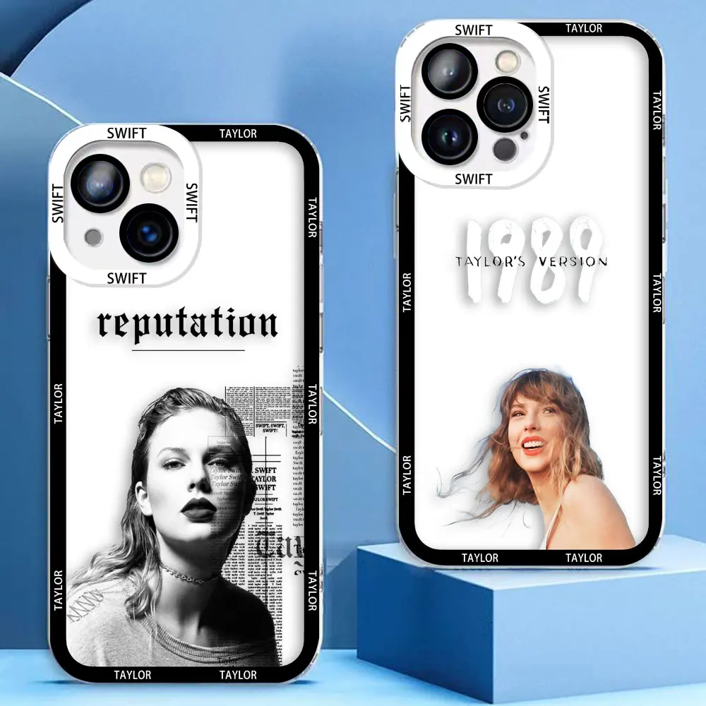 Cover Clear Case Per Infinix Hot 40 30 30I 20 20I 20S 9 12 12I 11 Play 8 Zero 20 5G Pro Case Abbastanza Sexy Singer T-Taylor S-Swift