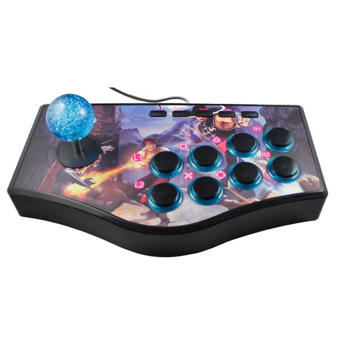 Retro Arcade Game Rocker Controller Joystick Usb Per Ps2/Ps3/Pc(No.A)