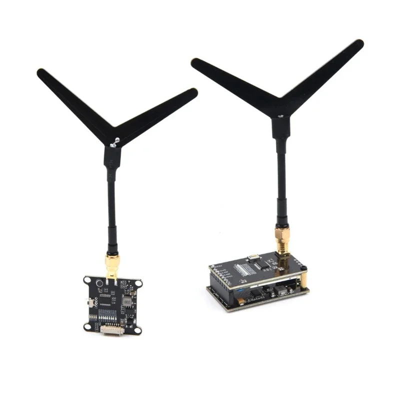 Trasmettitore Video Fpv A Lungo Raggio 1.3Ghz Vtx-1G3 Vrx-1G3-V2 Ricevitore Video A Banda Larga 2Ch 9Ch Per Occhiali Fpv Rc Racing Drone