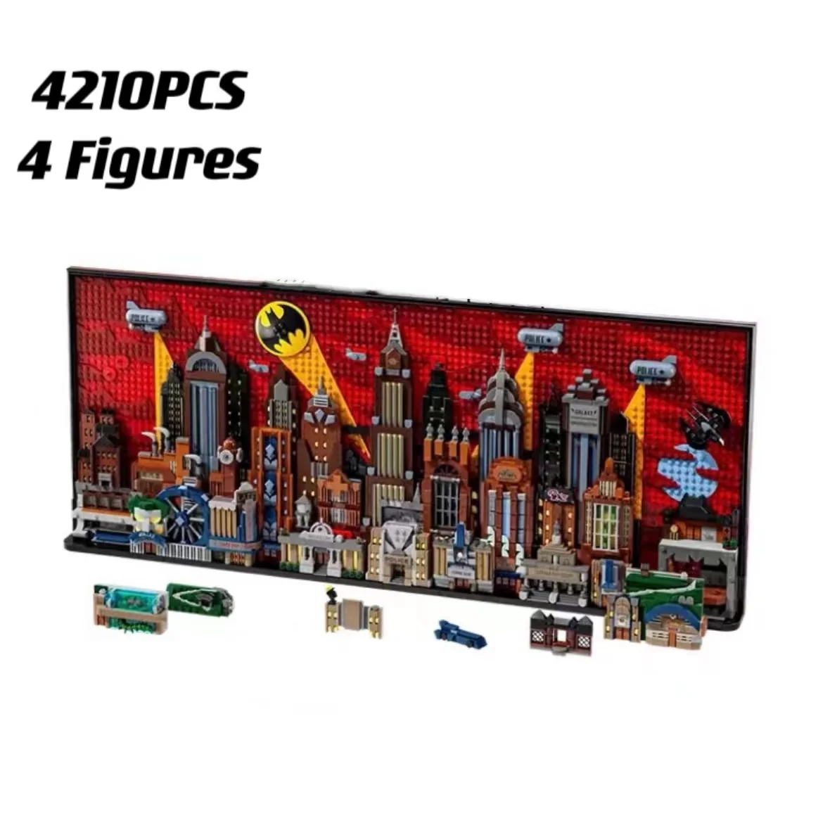 Pre Vendita 4210 Pezzi La Serie Animata Gotham City Building Blocks Mattoni Compatibili 76271 Education Birthday Christmas Gift Toys