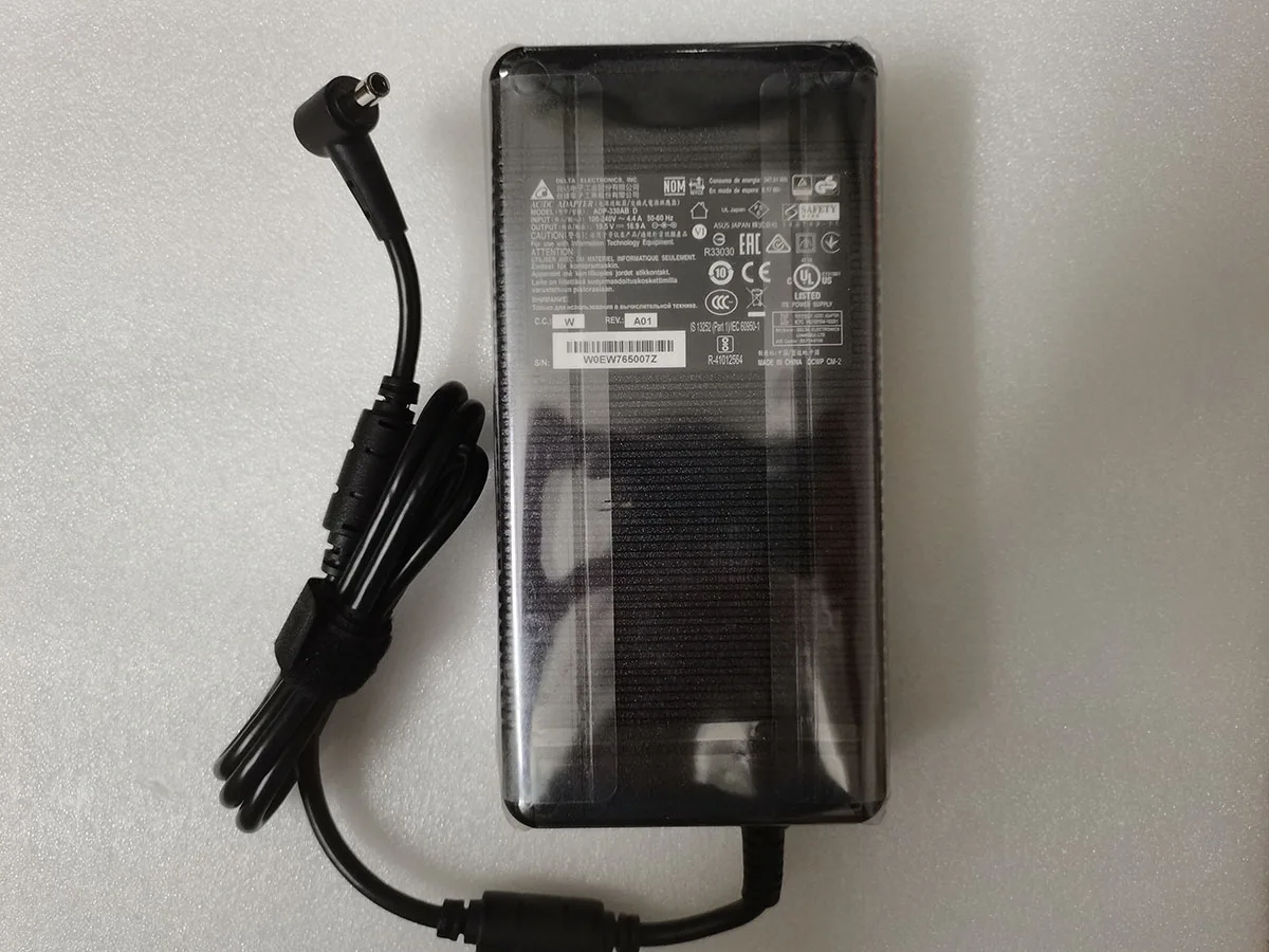 Nuovo Oem Delta 19.5V 16.9A 330W 6.0Mm Pin Adattatore Ac Adp-330Ab D Per Asus Rog Strix Scar G634Jz-N4003W I9-13980Hx Rtx4080 Noteboo