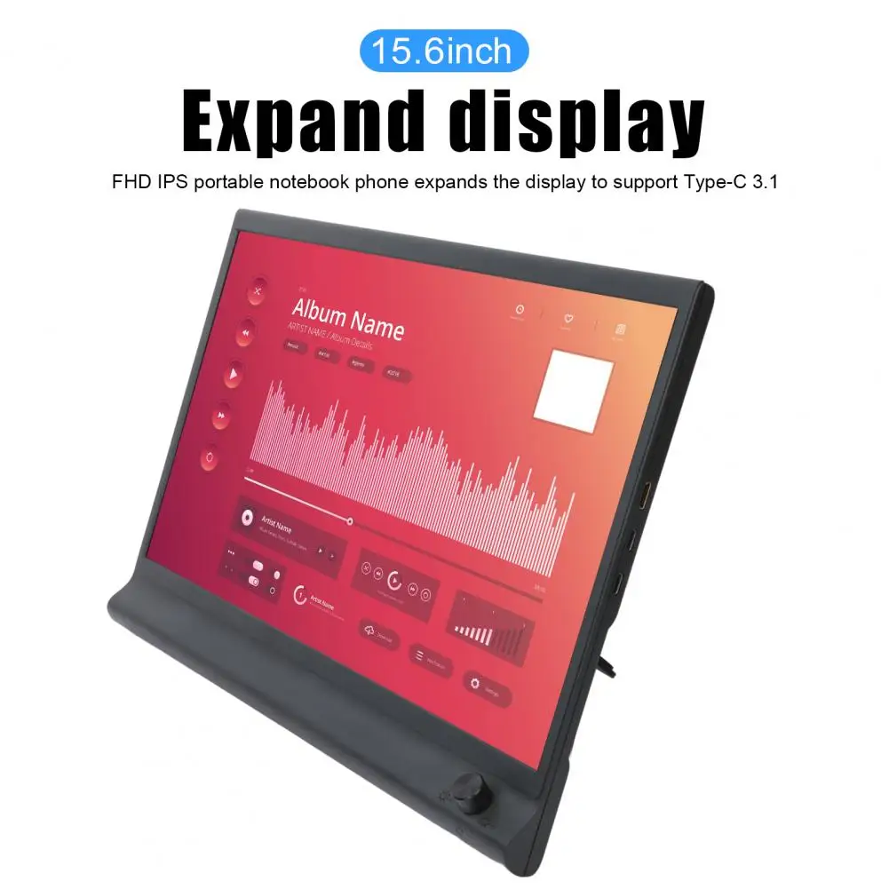 15 Monitor Per Laptop Da 6 Pollici 1920*1080 Hd Lcd Monitor Screen Extender Laptop Per Macbook Asus Samsung Hp Xiaomi Ps4/5 Phone
