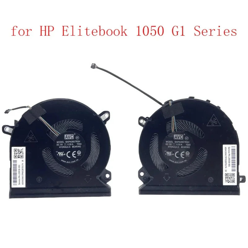 Sostituzione Nuova Ventola Di Raffreddamento Gpu Cpu Per Laptop Per Ventola Hp Elitebook 1050 G1 1050 G1 Serie Hsn-Q11C