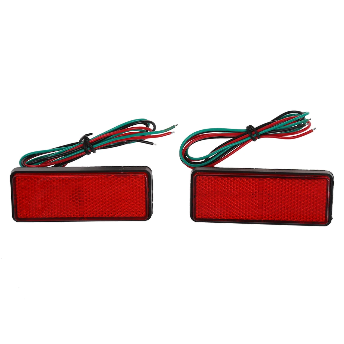 2X Led Riflettore Rosso Coda Freno Stop Marker Light Truck Trailer Atv Rv Motor Suv