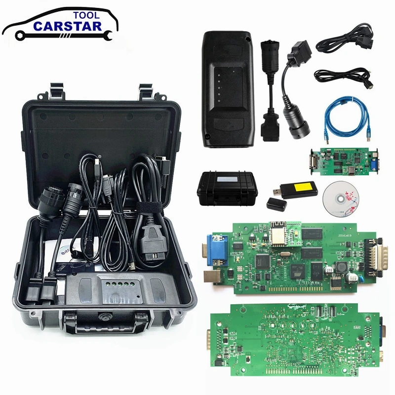 Software Scanner Universale Et3 Per Impieghi Gravosi 2019A Adattatore Et3 Per Comunicazione Strumento Diagnostico Cat Truck 317-7485 Con Wifi Usb