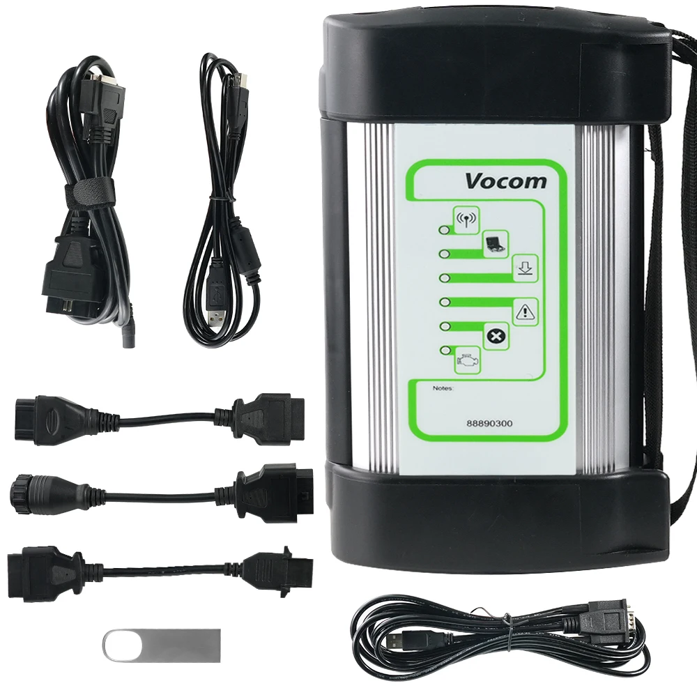 Ideale Per Volvo 88890300 Interfaccia Vocom Strumento Diagnostico Per Camion Calibrare E Programmazione Per Aggiornamento Online Ud/Mack/Volvo Vocom