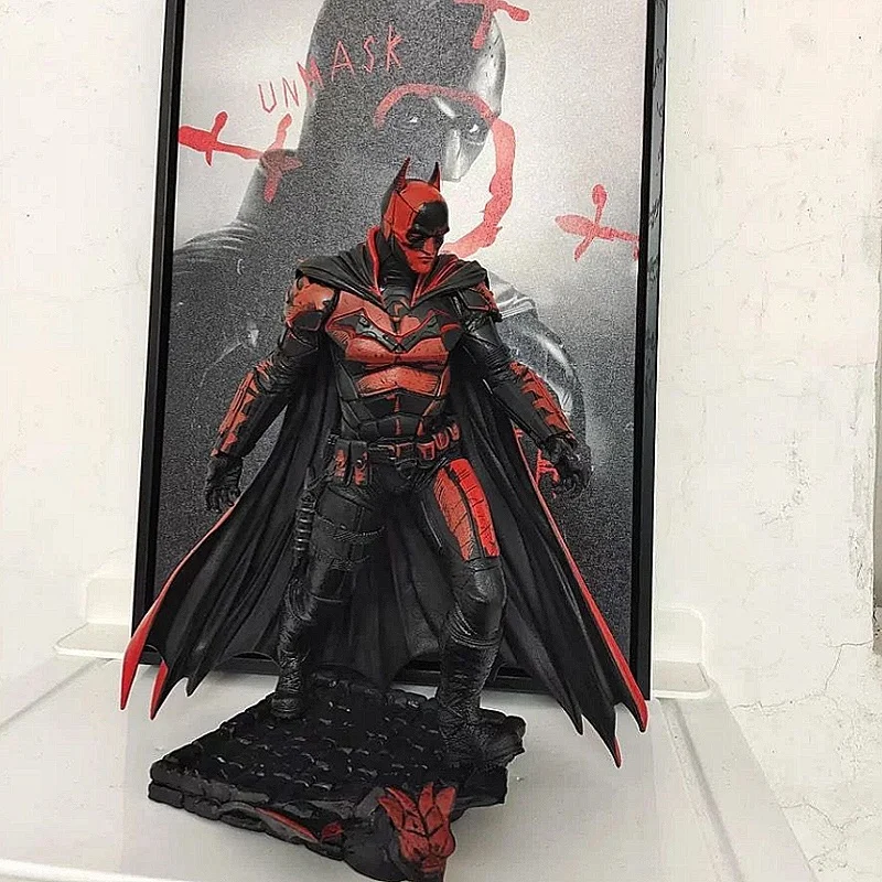 Mcfarlane Dc Autentica Statua Autorizzata New Batman 2022 Collezione Batman Modello Scatola Originale