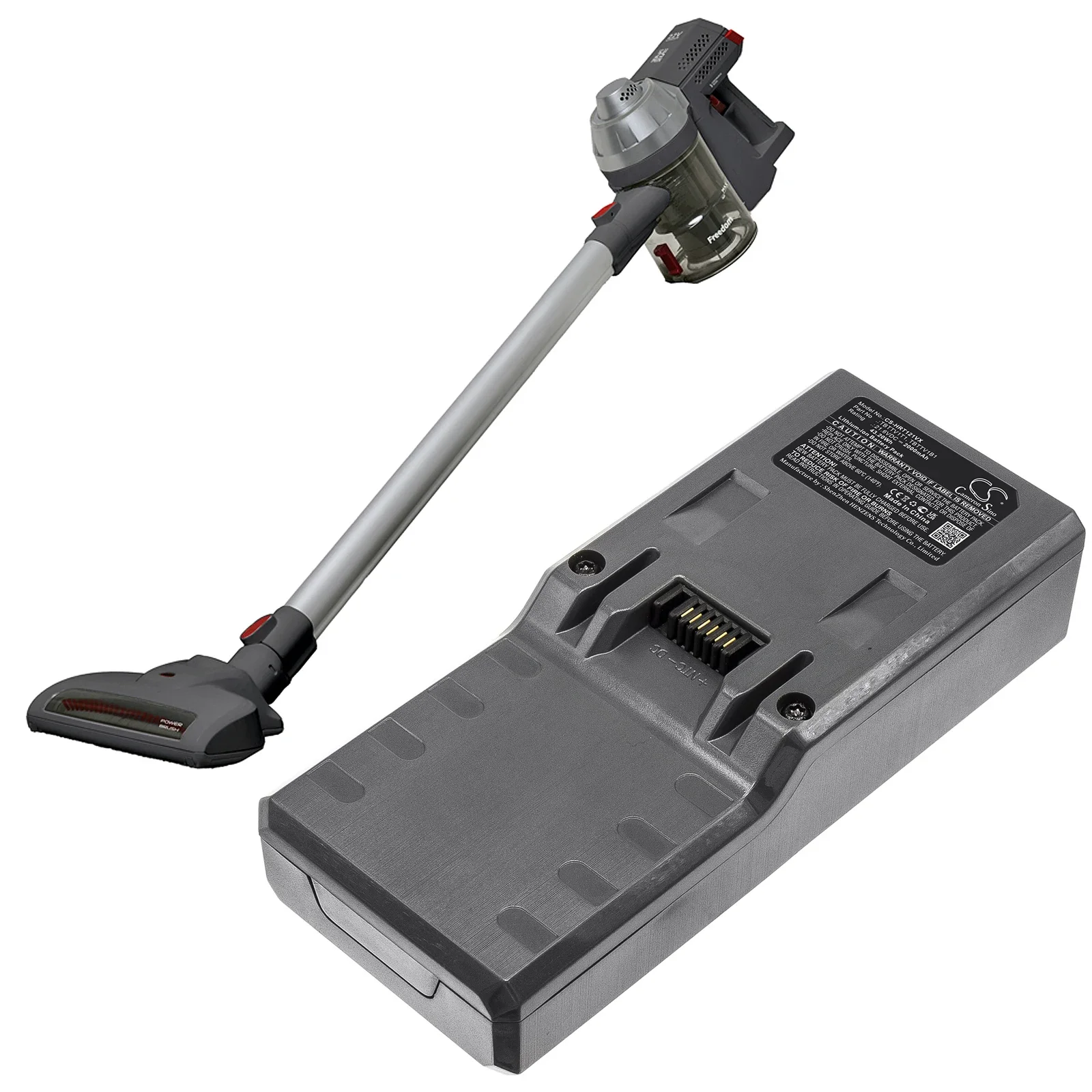 Batteria Sottovuoto 2000Mah Per Beko 9178015861 Hoover Tbttv1B1 Tbttv1P1 Tbttv1P2 Tbttv1T1 Tek Lpb-05 Vrt 8282 Bv Zb1852 Fd22Bc011