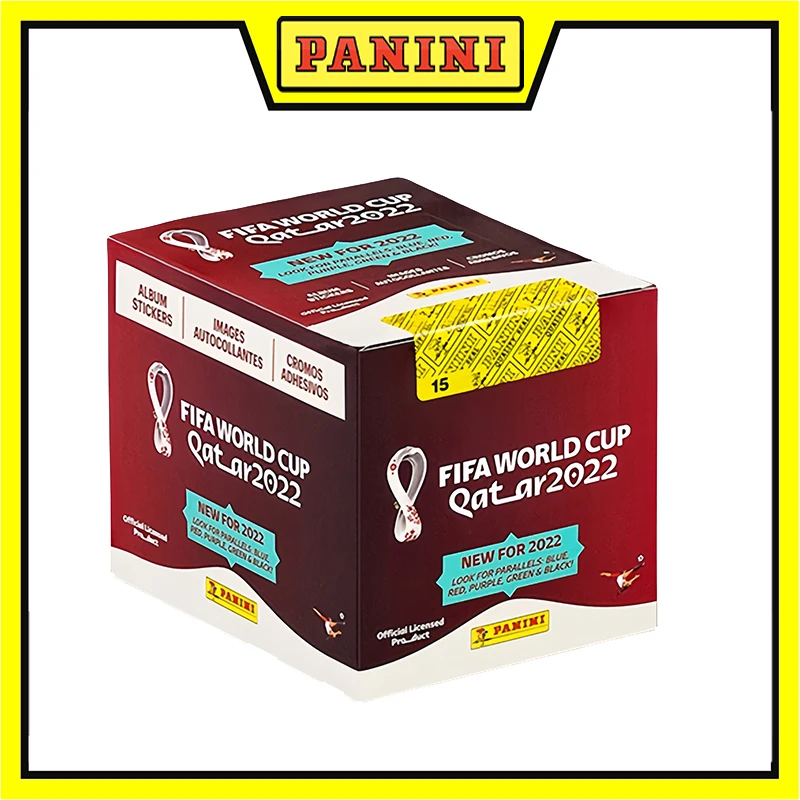 Versione Usa 2022 Panini World Cup Sticker Neymar Cristiano Ronaldo Character Collection Flash Card Cartoon Toys Regalo Di Natale