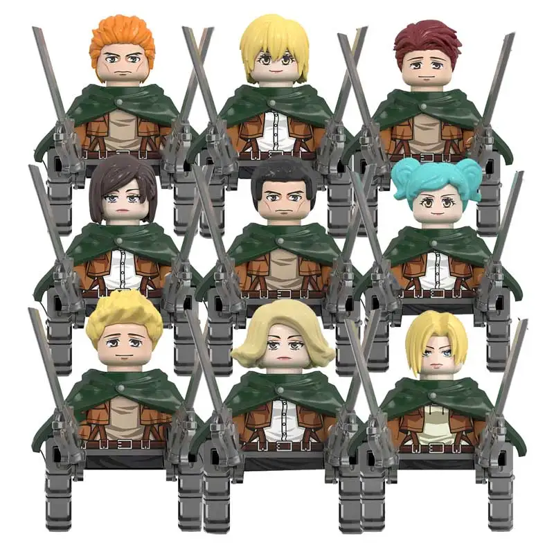 Wm6166 Wm6165 Scout Legion Military Police Regiment Training Corps Mini Building Blocks Figure Assemblare Action Toys Kids