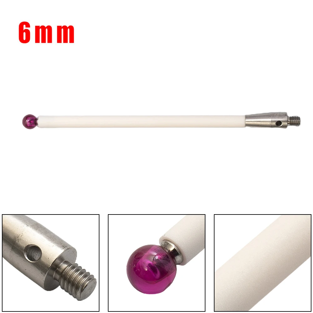 6Mm Ball Cnc Punta Della Sonda Albero In Ceramica M4 A-5000-3712 Accessorio Di Prova Della Sonda Tattile Per Renishaw M4 A-5000-3712