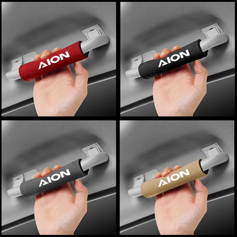 I Guanti Del Bracciolo Del Tetto Dell'Auto In Pelle Scamosciata Proteggono L'Auto Per Aion Gs4 Gs5 Gs8 Ga8 Gs7 Ga3 Ga6 Ga5 Ah4 Gm8 Gm6 Aions Lx Access