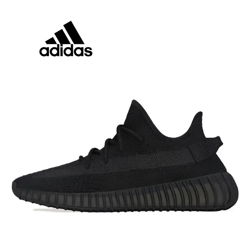 Adidas-Zapatillas De Correr Yeezy Boost 350 V2 Para Hombre Y Mujer, Deportivas Clapsicas, Onice Bone, Color Blanco, Originales