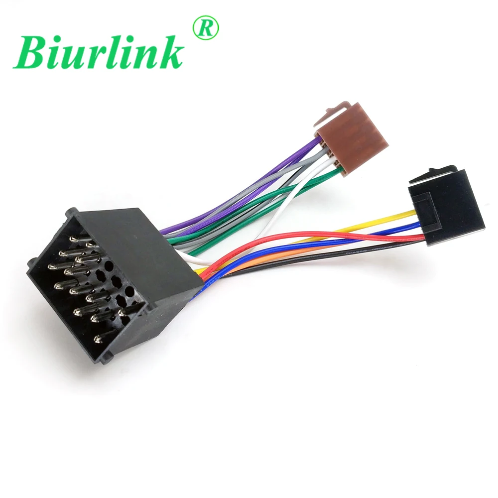 Biurlink Aftermarket Auto Cd Changer Rotonda 17 Spille Spina A Iso Piombo Cablaggio Cavo Adattatore Per Bmw E46 E39 Mini Z4 Piazza Spille