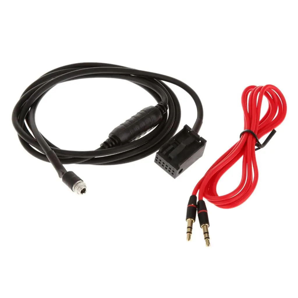 Cavo Adattatore Cd Aux Femmina Da 3.5Mm Per Bmw Z4 E85 E53 E83 E39 E60 E61 E63 E64