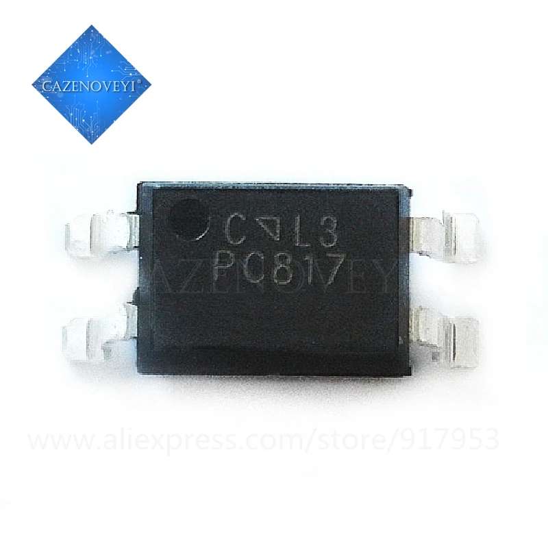 50 Pz/Lotto Pc817C El817C Pc817-C Pc817 C Sop-4 Smd Nuovo Originale In Magazzino