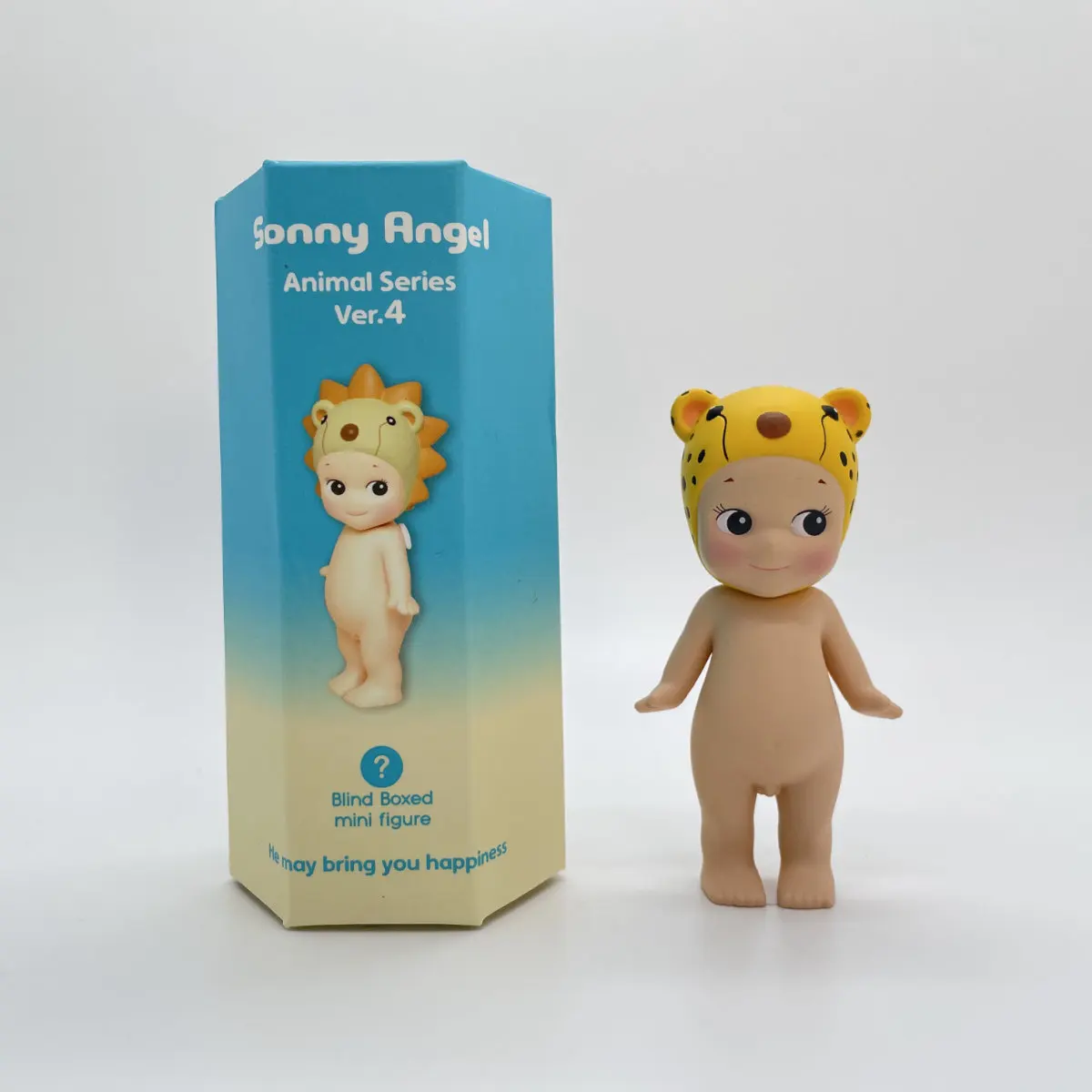 Sonny Angel Mini Figure Regular New Animal Series 4 Blind Box Toy For Girl Mystery Box Horse Goat Lion Anteater Gorilla