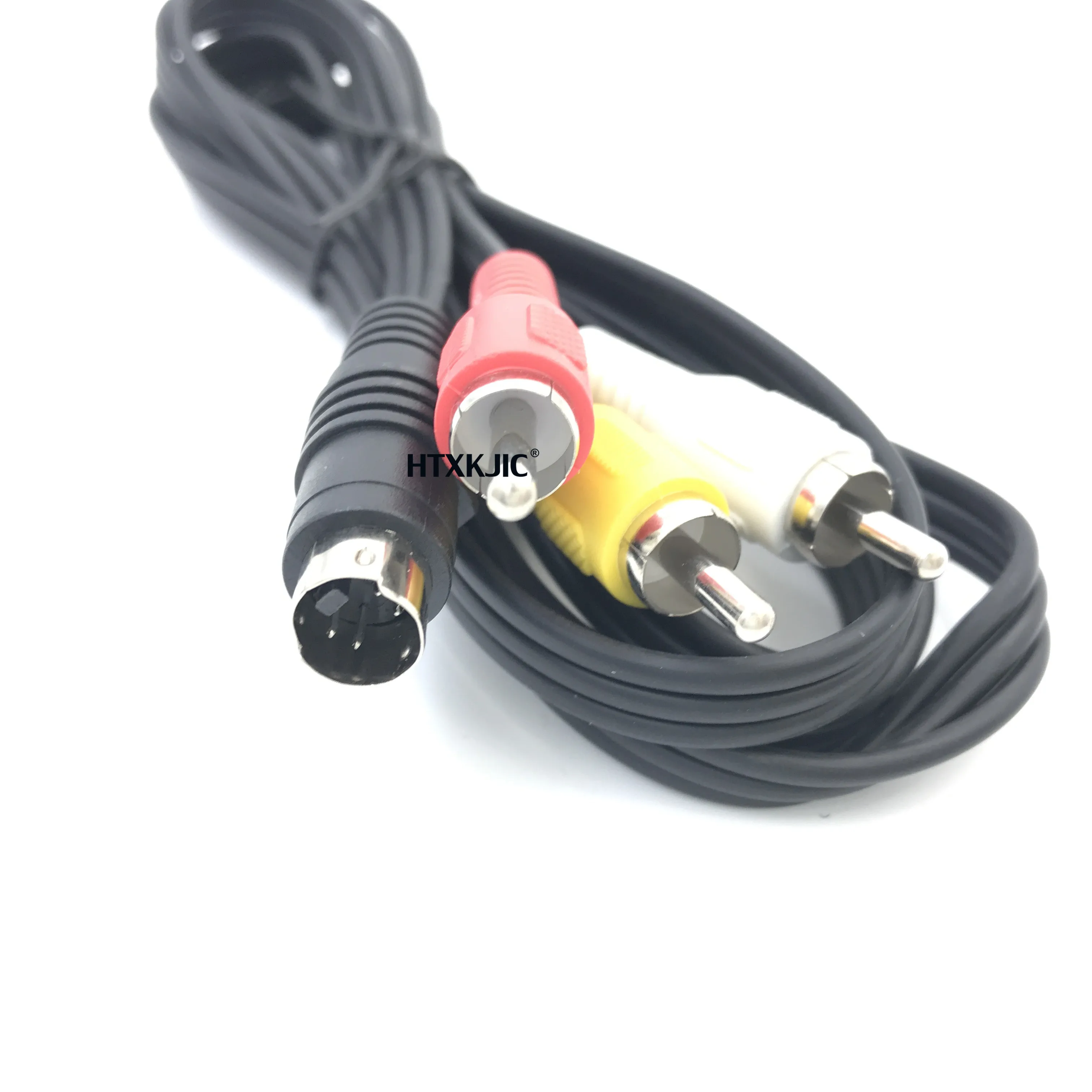 4 Spille Mini Din S-Video Spina A 3 Rca Spina Del Cavo S-Video 4-Spille Maschio Per 3-Rca Maschio Rgb Composito Cavo Video 1.5 M