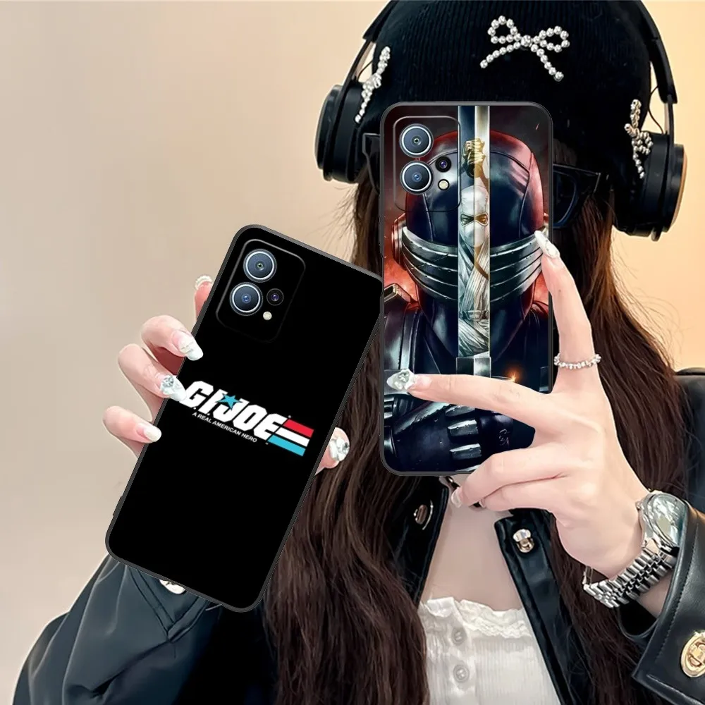 Gijoe Cobra Ninja Mobile Cell Phone Case For Huawei P60 P50 P40 P30 P20 P10 P9 P8 Pro Lite Plus Black Soft Phone Cover Funda