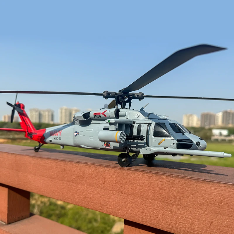 Yuxiang F09H Elicottero Black Hawk Modello Rc Sh-60 Navy Aircraft Modello Rc 2.4Ghz 6 Assi Gps Dual Brushless Motor Rc Aircraft Toy