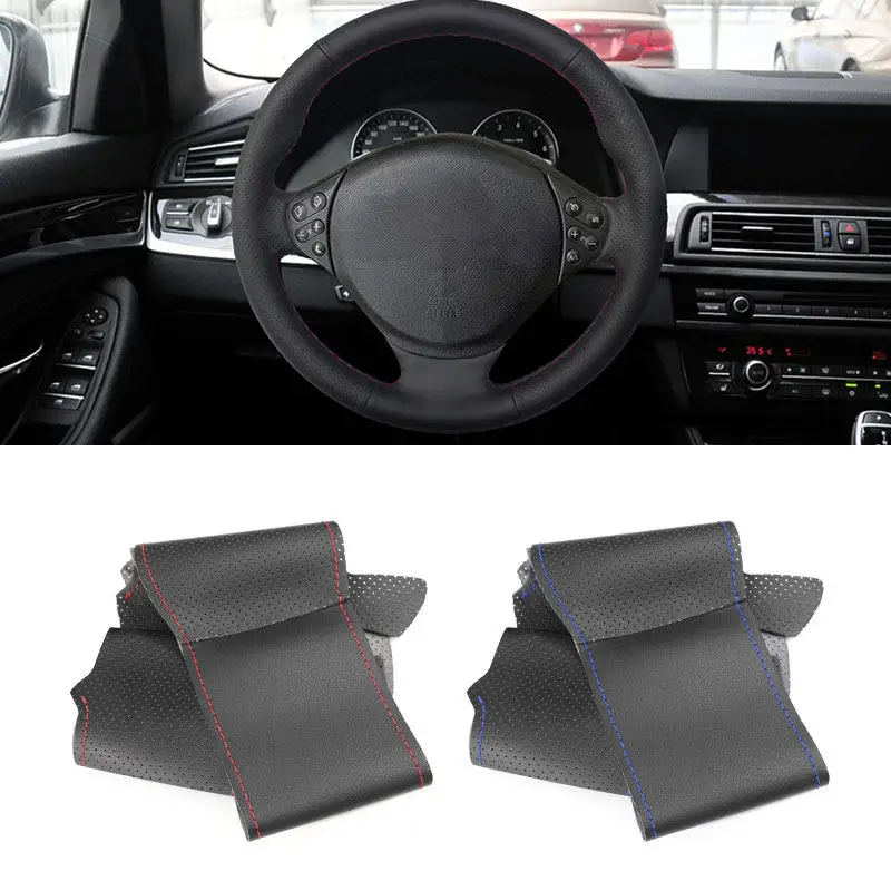 Per Bmw M Sport 3 Razze E36 1996-2000 E39 1995-2001 Z3 M E36/7 M3 E36 M5 E39 Coprivolante Per Auto In Pelle Microfibra Trim