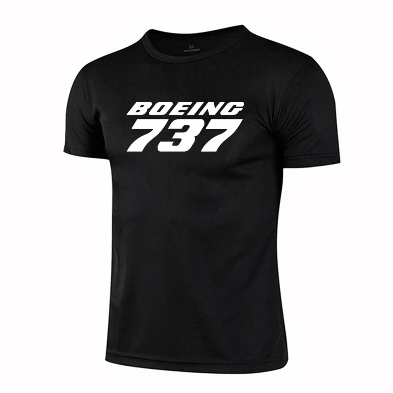 Aereo Aeronautico Di Alta Qualità Boeing 737 T-Shirt Con Stampa Estate New Man Boeing Aircraft 747 777 T Shirt New Men Top Tees