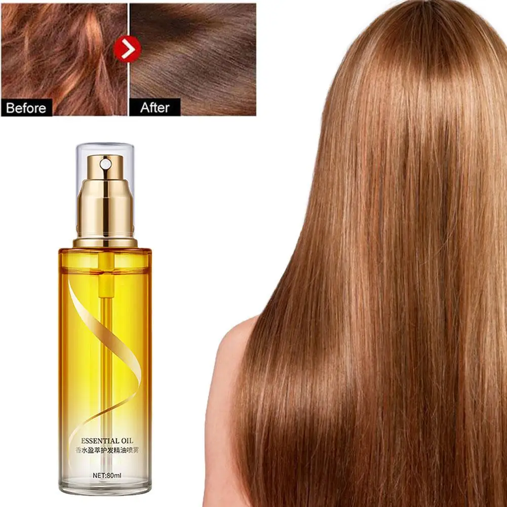 Profumo Cura Dei Capelli Olio Essenziale Spray Shampoo Cura Dei Capelli Filo Nutriente Radice Olio Essenza Riparazione Cura Gratuita Acqua Pelosa Hai 