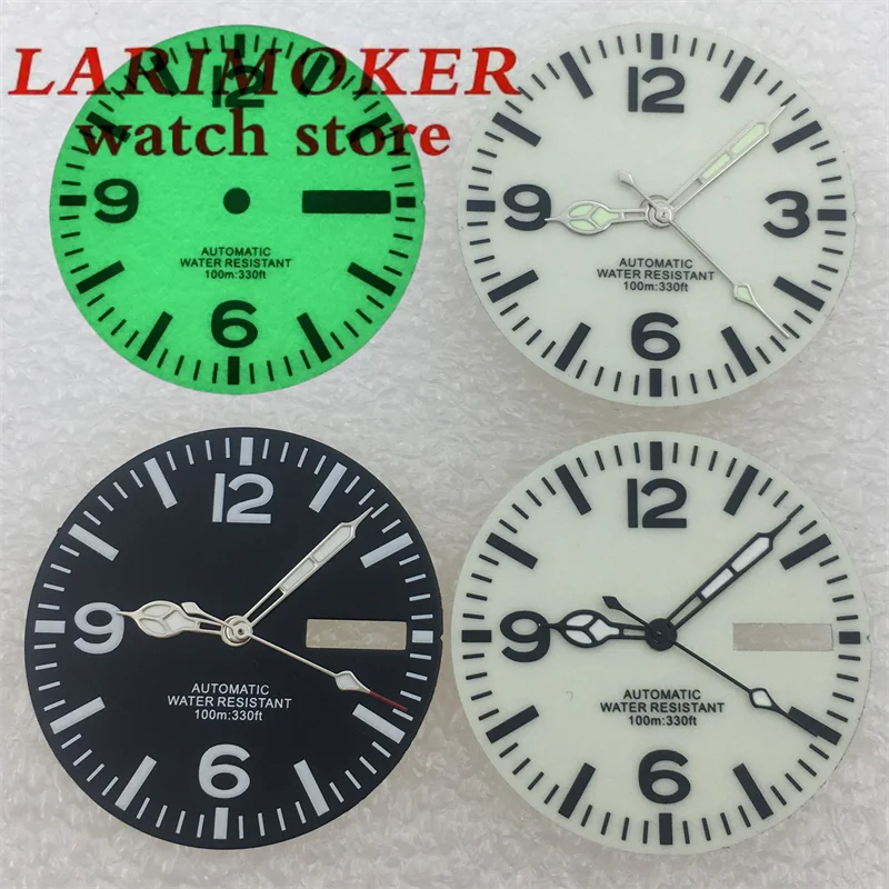 Bliger All-Luminous Dial 29Mm Asettico Per Nh34 Nh35 Nh36 Eta 2824 2836 Pt5000 Miyata Dg Series Movement
