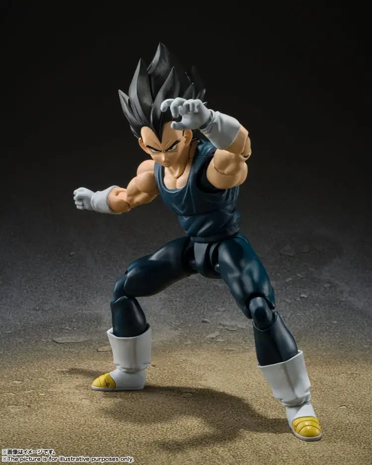 Shf Dragon Ball Z Black Hair Vegeta Articolato Dragonball Action Figure Toys 15Cm