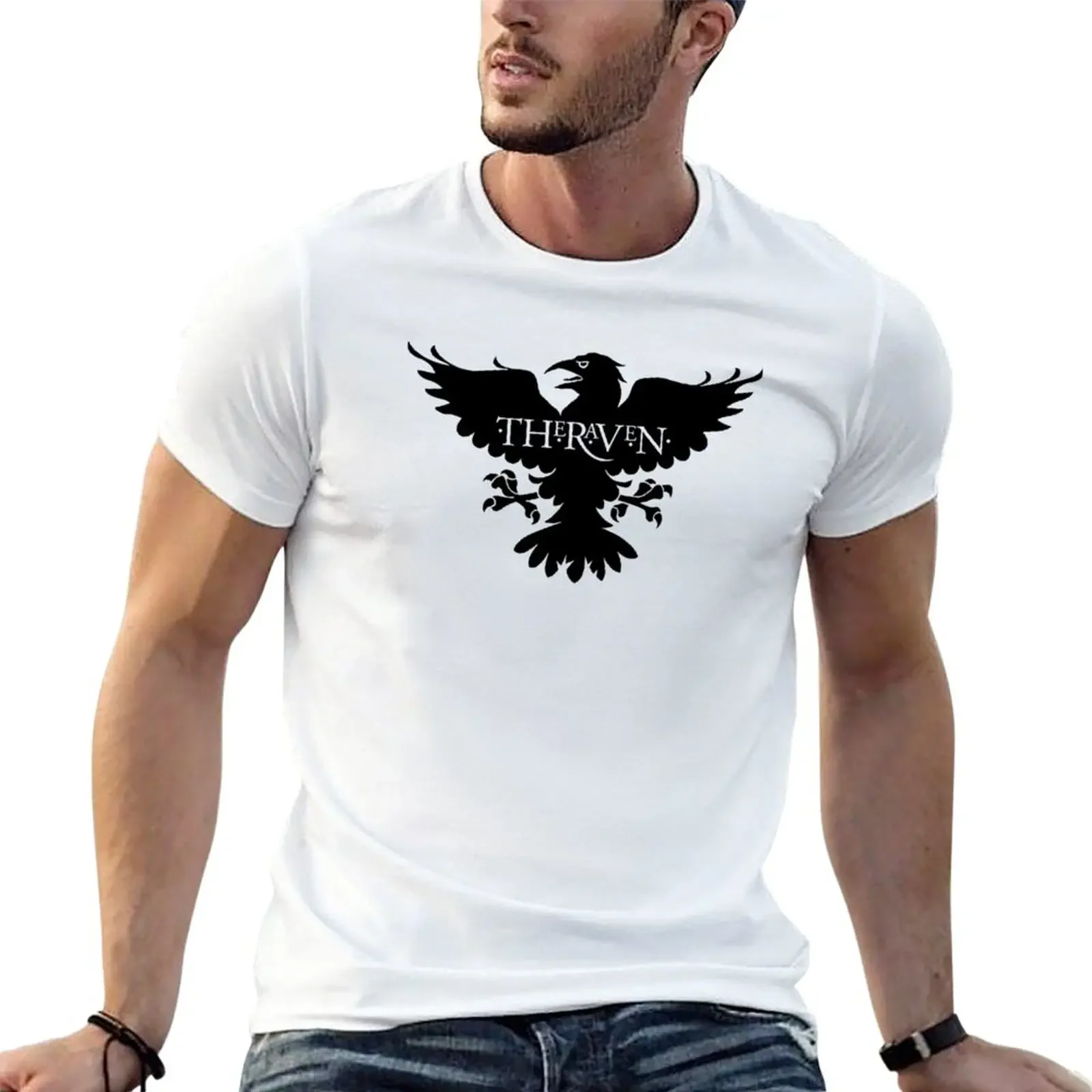 Stranglers Black Logo Raven 2021 Tokago Essential T-Shirt Summer Top Heavyweights Plain White T-Shirt Uomo