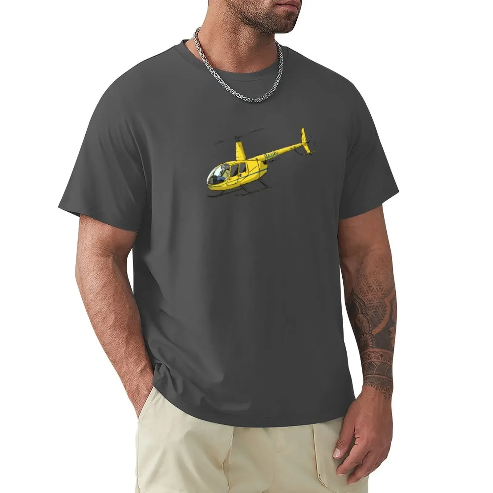 R44 Raven N44Hn T-Shirt Customs Design Your Own Boys Animal Print Clothes For Men