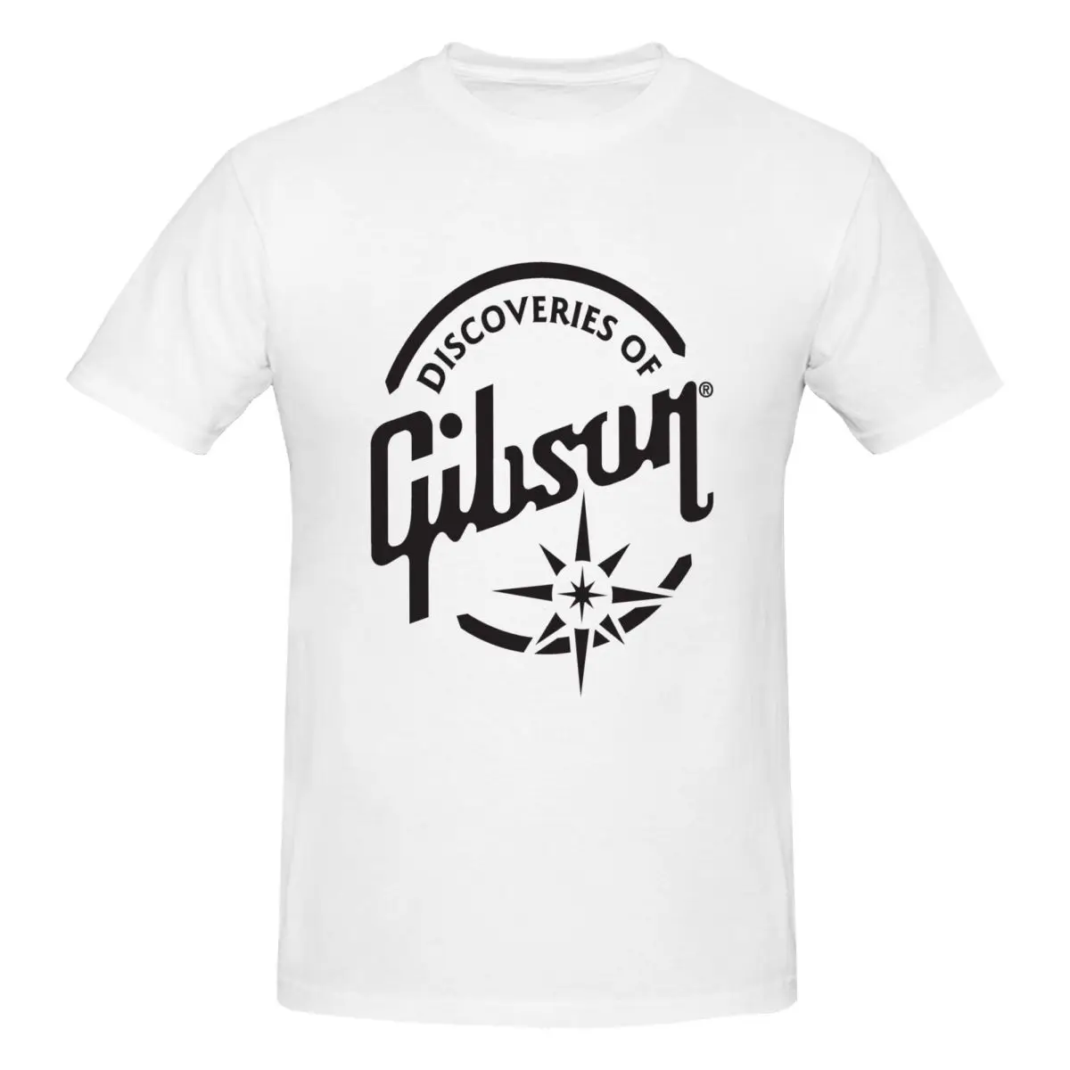 100% Cotone Gibson Les Paul T-Shirt Moda Uomo T-Shirt Oversize Uomo Girocollo Camicie Estive Top S-6Xl